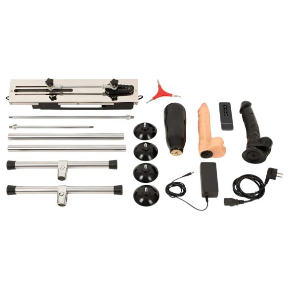 The Banger Fucking Machine - tuplaseksikone - 2 dildoa ja 1 tekovagina