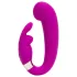 Happyrabbit - G-piste vibraattori klitoriskiihottimella - ladattava - violetti