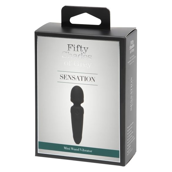 Viisikymmentä harmaan sävyä - Sensation Wand mini hieroja (musta)