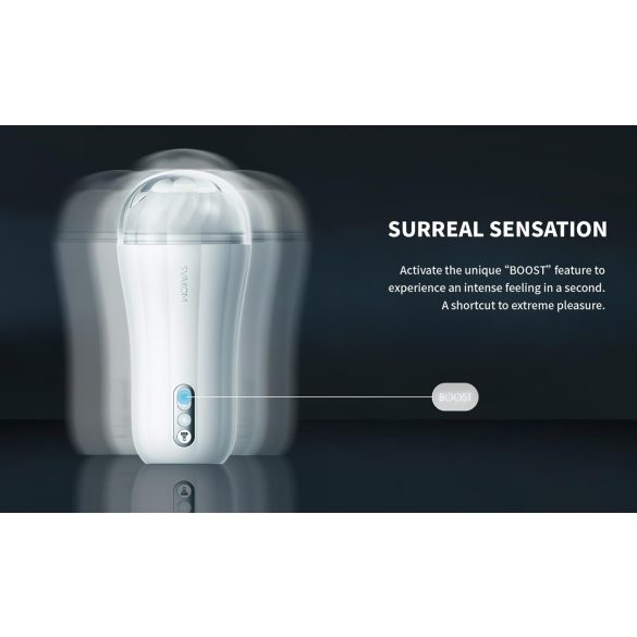 Svakom Robin - ladattava masturbointilaite miehille - valkoinen