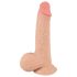 Nature Skin - dildo ihon tuntuinen - 19 cm - luonnollinen