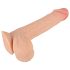 Nature Skin - dildo ihon tuntuinen - 19 cm - luonnollinen