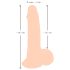 Nature Skin - dildo ihon tuntuinen - 19 cm - luonnollinen