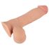 Nature Skin - dildo ihon tuntuinen - 20 cm - luonnollinen