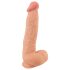 Nature Skin - dildo nahkajäljitelmä - 25 cm - luonnollinen