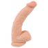 Nature Skin - dildo nahkajäljitelmä - 25 cm - luonnollinen