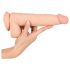 Nature Skin - dildo nahkajäljitelmä - 25 cm - luonnollinen