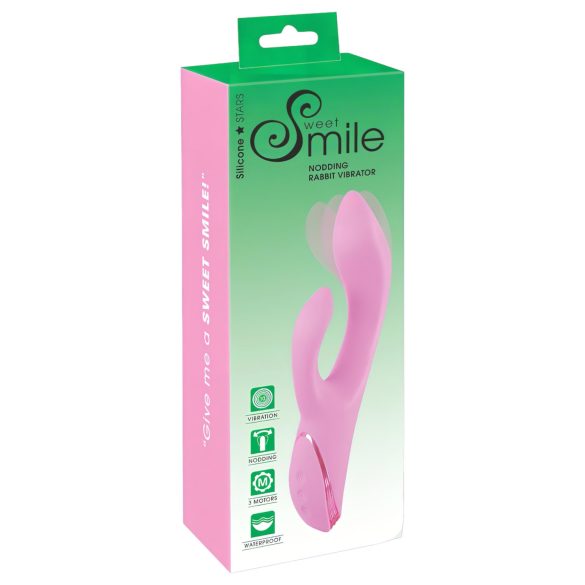 SMILE Nodding - ladattava klitorisvibraattori (pinkki)