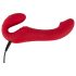 You2Toys Strapless - langaton strap-on -vibraattori (punainen)