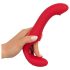 You2Toys Strapless - langaton strap-on -vibraattori (punainen)