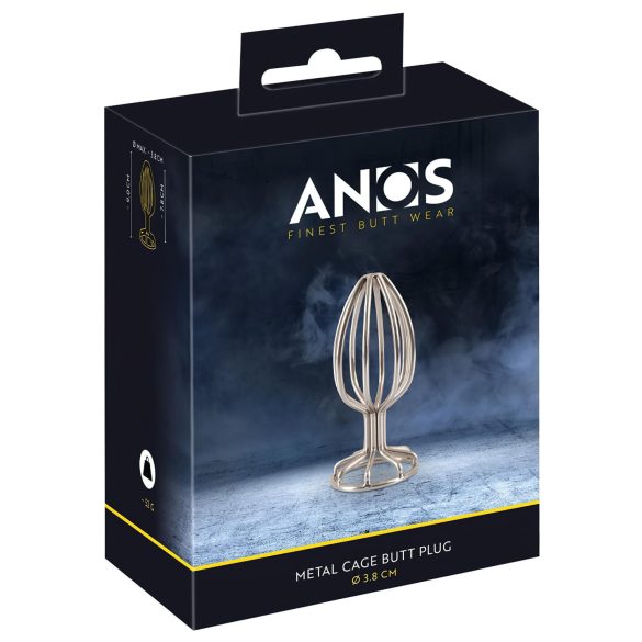 ANOS Metallinen anaalitappi (3,8 cm)