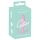 Cuties Mini Anustappi - silikoni - pinkki (2,1 cm)