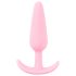 Cuties Mini Anustappi - silikoni - pinkki (2,1 cm)