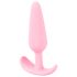 Cuties Mini Anustappi - silikoni - pinkki (2,1 cm)