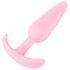 Cuties Mini Anustappi - silikoni - pinkki (2,1 cm)