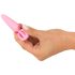 Cuties Mini Anustappi - silikoni - pinkki (2,1 cm)