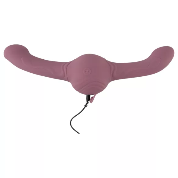 You2Toys - kaksipäinen vibraattori - värisevä - violetti