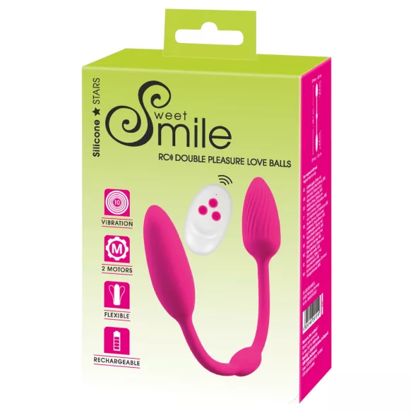 Sweet Smile - RC Tupla Geishakuula (vaaleanpunainen)