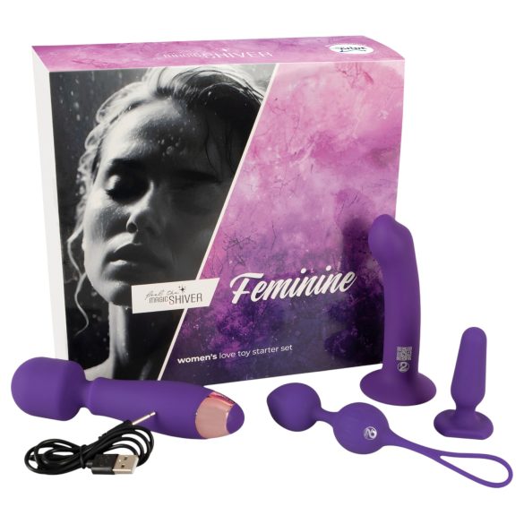 Magic Shiver Feminine - seksisetti naisille - 4 osaa
