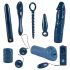 You2Toys - Midnight Blue - vibraattorisetti (9 osaa)