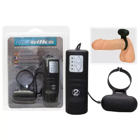 Musta värisevä penisrengas