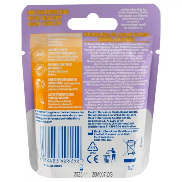 Durex - vibro penisrengas