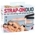 You2Toys – Kaksiosainen strap-on vibra - luonnollinen