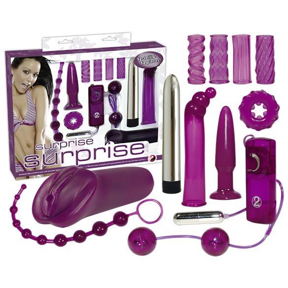 You2Toys - Eroottiset yllätykset - vibraattorisetti (12 osaa)