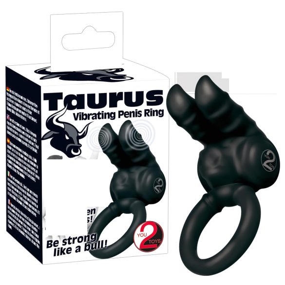 You2Toys Taurus – värisevä kaksoismoottorinen penisrengas