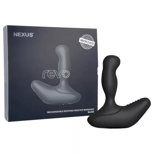 Nexus Revo - pyörivä prostata vibraattori (musta)