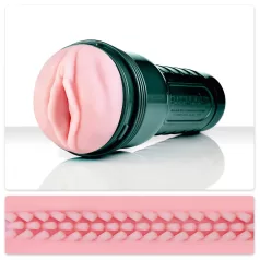   Fleshlight - Vibro vagina - vaaleanpunainen - realistinen tekovagina