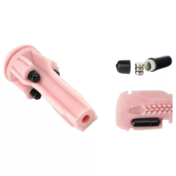 Fleshlight - Vibro vagina - vaaleanpunainen - realistinen tekovagina