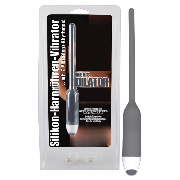 You2Toys - Dilator - Silikoninen viritysvibraattori - Harmaa (6 mm)