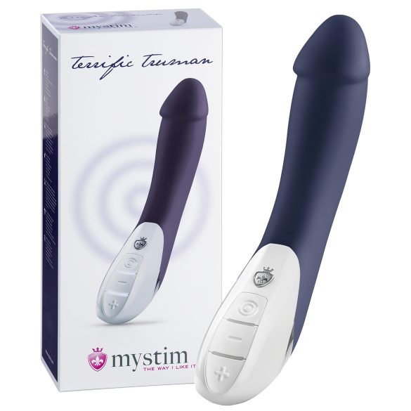 mystim Terrific Truman - 2-moottorinen vibraattori (sininen)