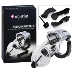 mystim Pubic Enemy No 2 - sähköinen peniskahva