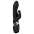 SMILE Blacky - USB-ladattava 2-moottorinen vibraattori (musta)