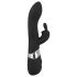 SMILE Blacky - USB-ladattava 2-moottorinen vibraattori (musta)