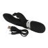SMILE Blacky - USB-ladattava 2-moottorinen vibraattori (musta)