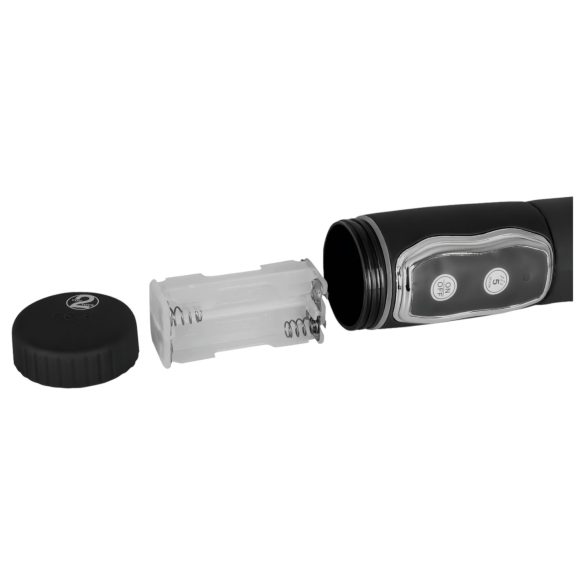 You2Toys - eturauhasvibraattori - pyörivä massasointitoiminto - musta