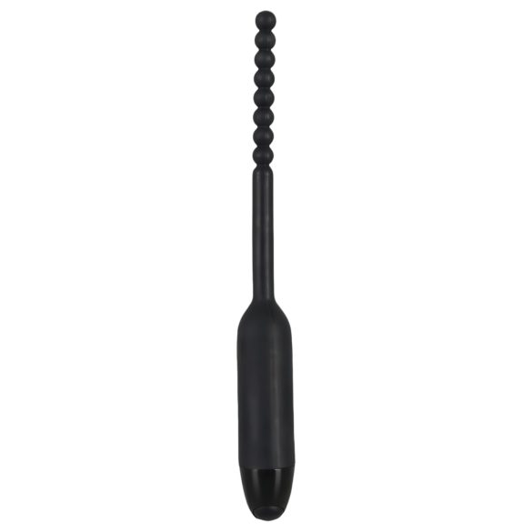 You2Toys Pearl Dilator - helmellinen virtsaputken vibraattori - 0,8 cm (musta)