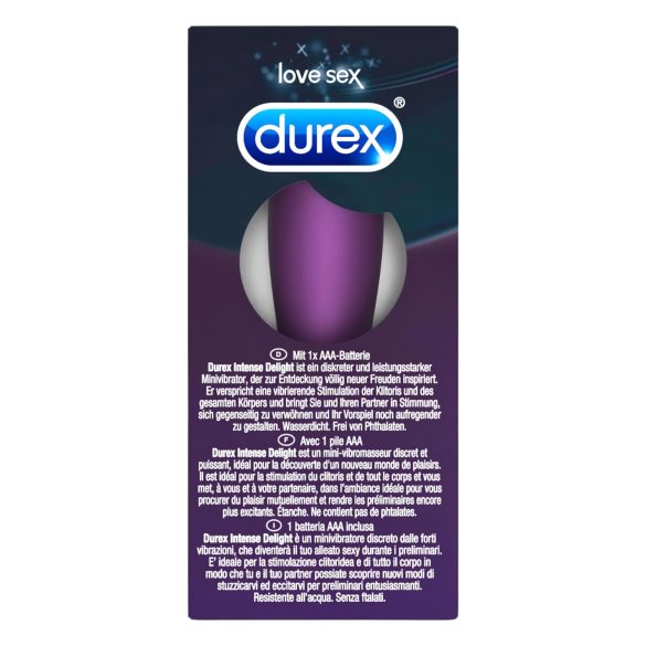 Durex Intense Delight Bullet - mini vibraattori - lila