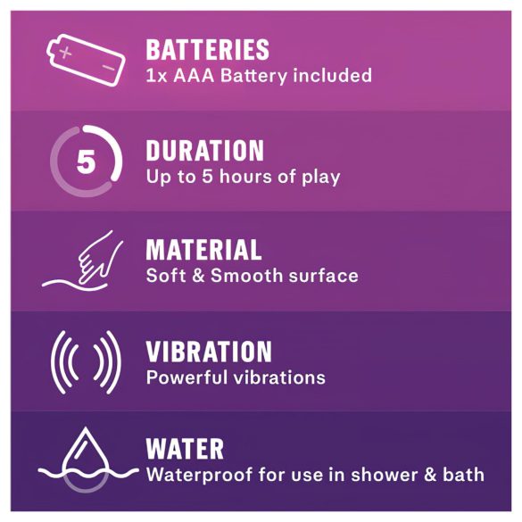 Durex Intense Delight Bullet - mini vibraattori - lila