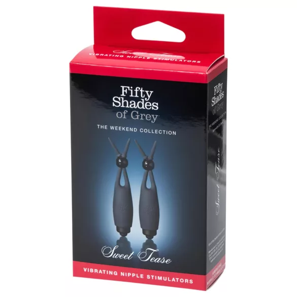 Fifty Shades of Grey - nänni vibraattori - parille - harmaa