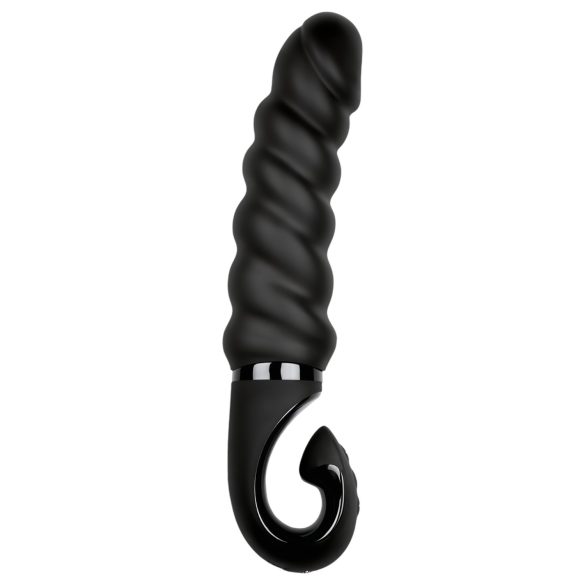 Gvibe G-jack 2 - ladattava, vedenpitävä silikonivibraattori (musta)