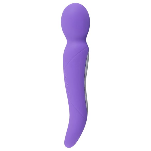 SMILE Wand - kaksimoottorinen vibraattori - hierontalaite - violetti