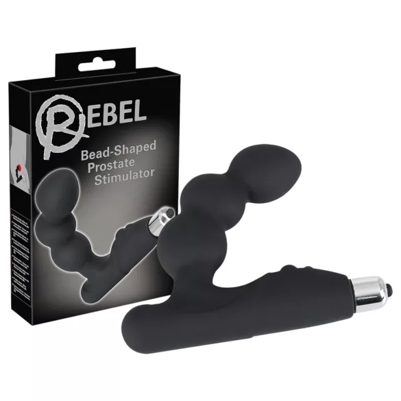 Rebel - prostatahierotin pallopäällä - musta