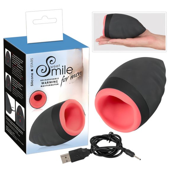 / SMILE Warming - Lämmitettävä, ladattava suuvibraattori miehille