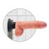 King Cock 7 - Imukuppivibraattori (18 cm) - Luonnollinen