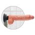 King Cock 10 imukuppivibraattori (25 cm) - luonnollinen