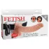 Pipedream - Fetish Strap-on 9 - kiinnityshihnallinen vibraattori (luonnonvärinen)